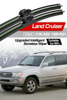 LimpiaFrente LimpiaFrente Para Toyota Land Cruiser J100 100 J200 200 1998-2021 Plegable Inteligente De Banda Natural De Goma Accesorios Para Parabrisas 2 Piezas - details 0