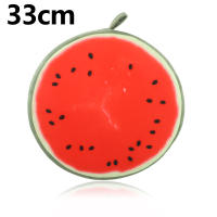 Funda De Cojín Redonda Para Silla De Barra Con Estampado De Frutas De Dibujos Animados Antideslizante Cubierta De Asiento Suave Para Sala De Estar Y Comedor - details 3