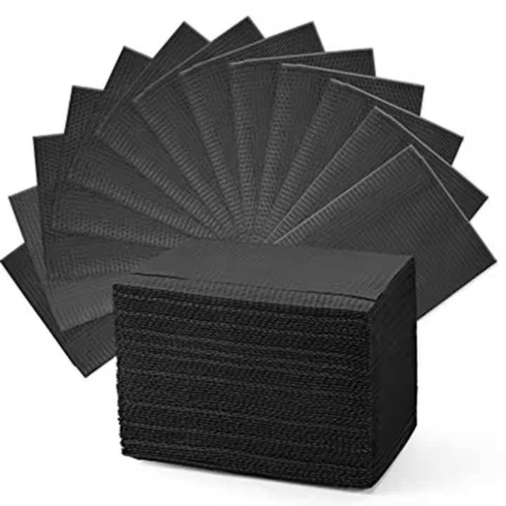 Almohadilla de limpieza de tatuajes desechable, cubiertas de mesa de tatuaje, servilletas dentales para pacientes, accesorios de tatuaje, baberos, 100 piezas - 1