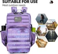 Mochila Táctica Grande 45L 3P Para Senderismo Y Camping Bolsa De Deporte Al Aire Libre Impermeable Rucksack De Escalada - details 65