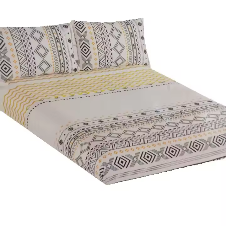 Juego de cama de sabanas, Cama soltero, Matrimonio, 90, 135, 150, 3 o 4 medida, tela ligera, suave, Primavera Verano - 1
