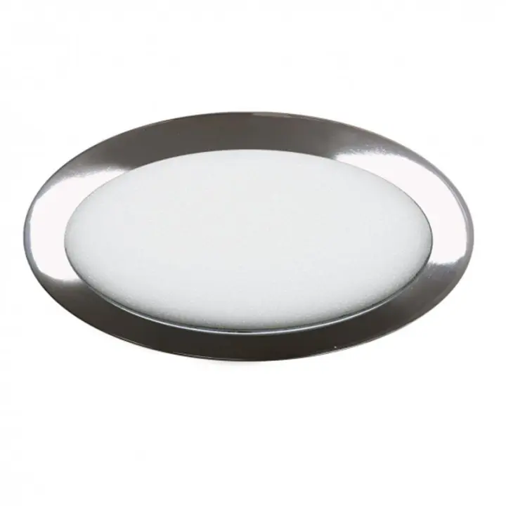 FABRILAMP Focos Empotrables LED | Downlight 24w 4000k Apolo 1900lm Cromo 22d - 1