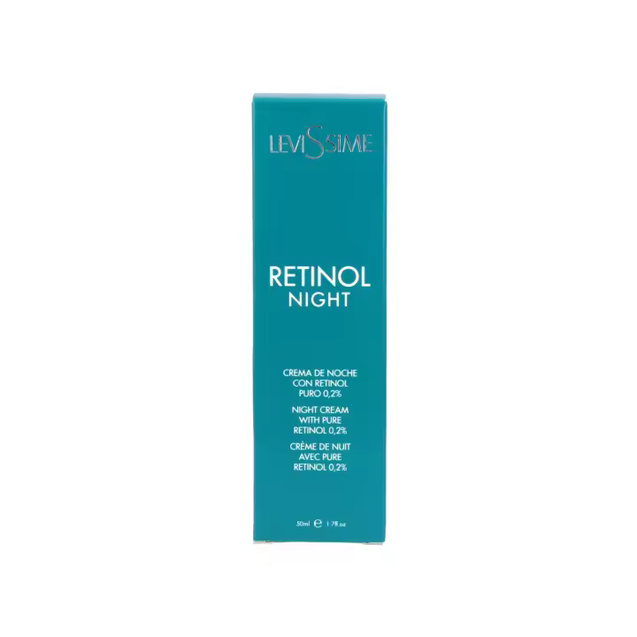 Levissime retinol nigth crema 50 ml, crema de noche con retinol. Belleza y cuidado de tu cabello y tu piel con Levissime. - 1