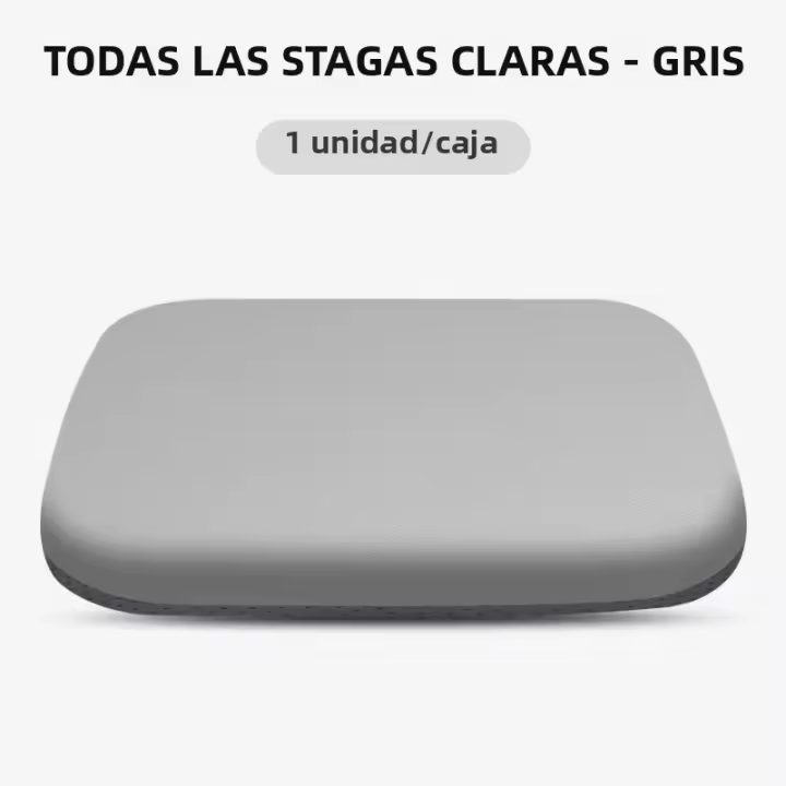 Almohadilla De Silla Ergonómica De Memoria De Algodón Para Escritorio Estudiante Oficina Cuatro Estaciones Almohadilla Para Coche Alivio De Hemorroides - 1
