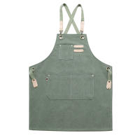 Delantal De Lona Para Niños Delantal De Cocina Y Pintura Delantal Infantil Para Bebés Smock De Cocina Y Comedor - details 8
