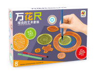 Juego De Dibujo Spirograph 27Pcs Con Círculos Interlockeados Y Bolígrafos Accesorios De Pintura Diseños Espirales Regla Geométrica Juguetes Para Niños - details 13