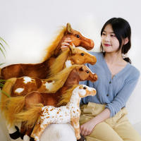 Muñeco De Peluche Caballo Realista 28cm Juguete Clásico De Alta Calidad Para Regalo De Cumpleaños Material Coton PP Adecuado Para Todas Las Edades - details 9