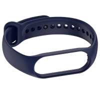 Ociodual Pulsera de Recambio Silicona Suave Flexible Compatible con Xiao Mi Band 7 6 5 Amazfit Band 5 Azul Oscuro Correa Repuesto Goma Suave - details 2
