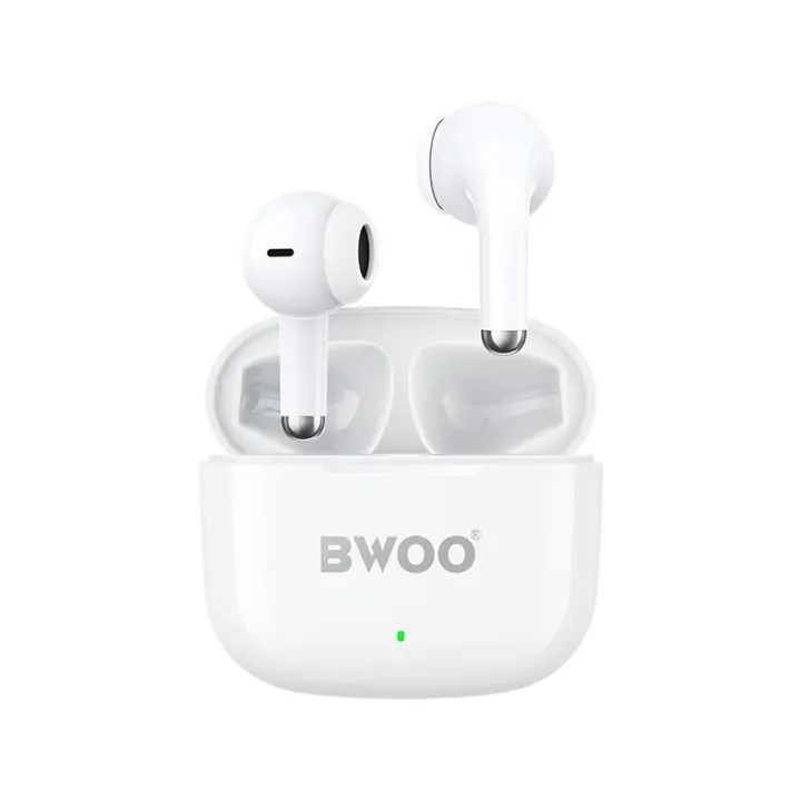 Auriculares inalámbricos Bluetooth 6H tiempo de música,  TWS PRO ,con micrófono, táctil, sonido estéreo,bass,BWOO BW85 - 1