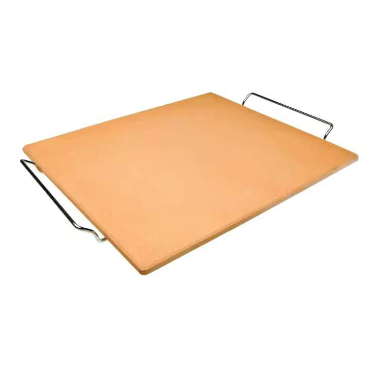 Ibili 784338 piedra para pizza rectangular piedra Orange 38 cm x 30 cm x 1 cm - 1