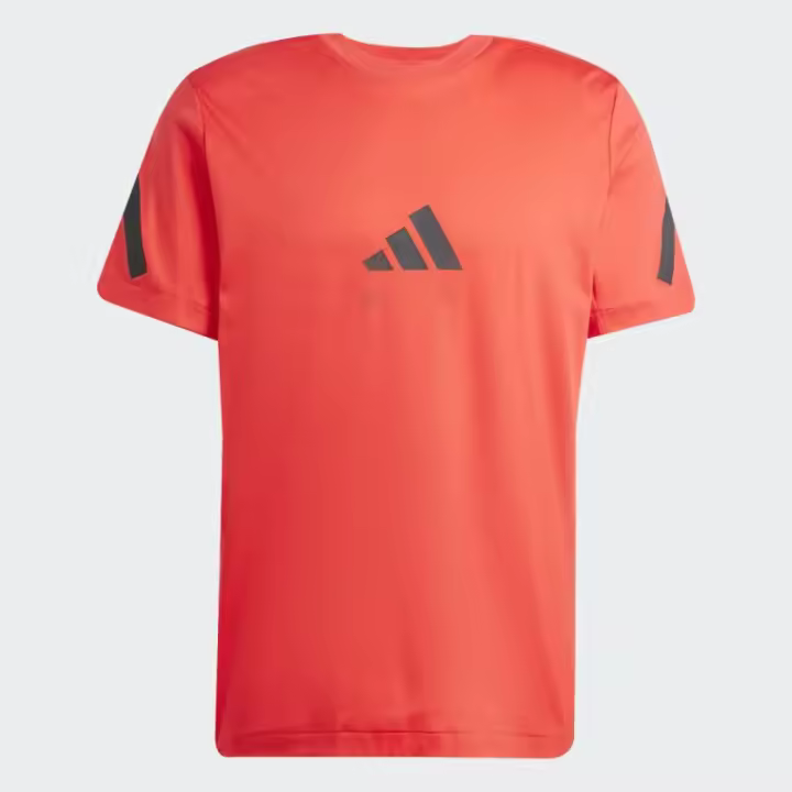 Camiseta roja Adidas roja hombre - 1