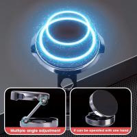 Soporte De Teléfono Para Coche Con Imán Fuerte Y Base Redonda Plegable De 720° Compatible Con Todos Los Teléfonos Móviles Soporte Universal Para Interior Del Coche - details 6