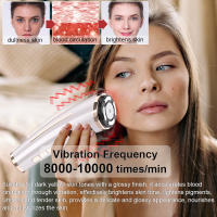 Masajeador Facial RF EMS Con Terapia De Luz LED Elevación De Pecho Dispositivo Multifuncional Rejuvenecimiento De Piel Eliminación De Arrugas Herramienta De Cuidado De La Piel - details 7