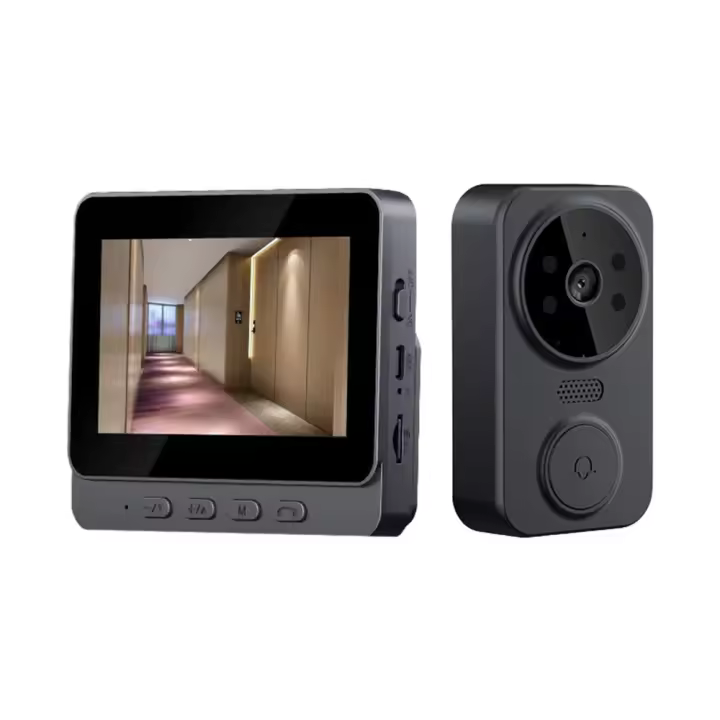 Interfono Inalámbrico De Pantalla IPS De 4.3 Pulgadas Cámara CMOS Monitorización Inteligente De Video Doble Dirección 2.4G - 1