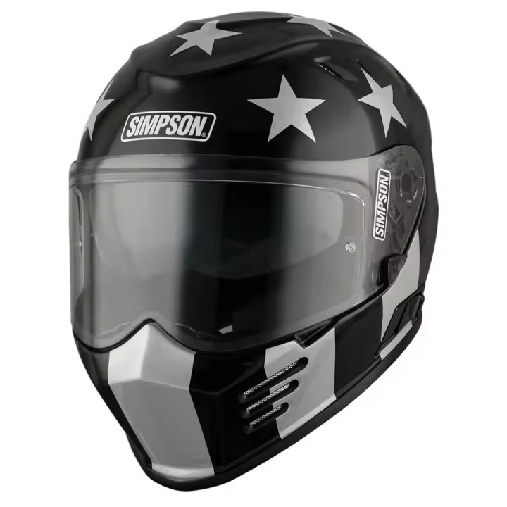 Simpson Casco Integral Venom Negro Adulto - 1