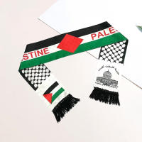 Pañuelo De Bandera De Palestina Personalizable Doble Cara Regalos Para Bodas Y Decoración Accesorios De Moda Para Hombres Y Mujeres - details 5