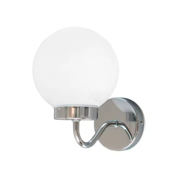 Aplique Pared E14 Cristal Blanco Metal IP44 TOGO  RABALUX - 1