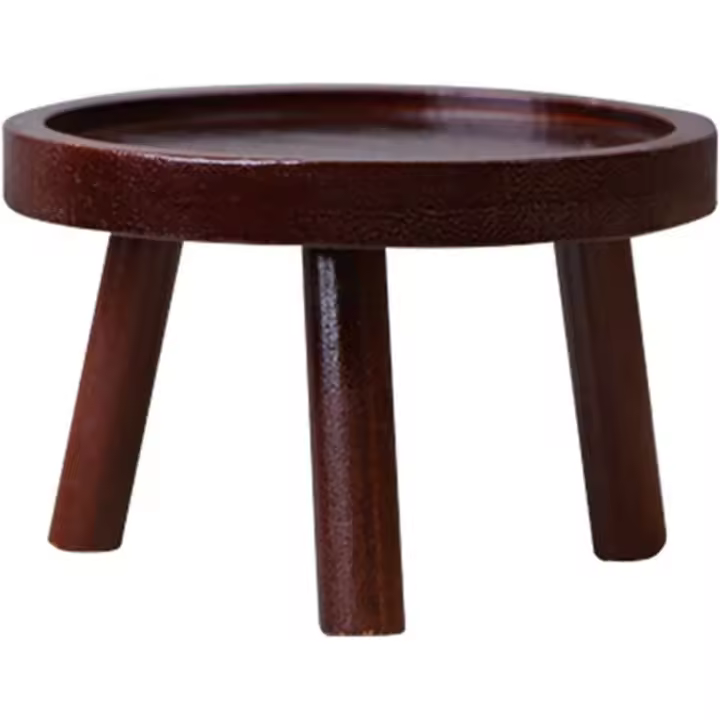 Soporte y; plantas-soportes de maceta taburete de madera soporte de planta, decoración del hogar soporte de maceta el hogar moderno para pantalla de pastel, soporte de planta de interior - 1