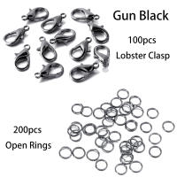 Kit De Joyería DIY Con 200 Piezas De Anillos Y 100 Piezas De Hebés Para Pulseras Y Collares Colores Variados Para Creación De Conectores De Joyas - details 8