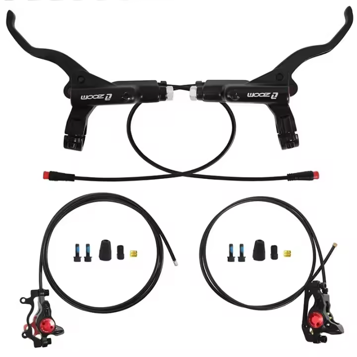 ZOOM HB-775E Set De Frenos De Disco Hidráulico Para Bicicleta E-Bike Patinete Eléctrico MTB Control De Apagado De Energía Pistones De Aceite Frenos De Disco Hidráulicos - 1