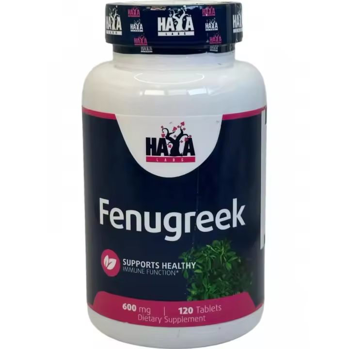 Fenogreco (Fenugreek Alholvas) 600 mg - 120 Tabs de Haya labs - 1