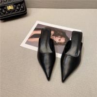 Zapatillas De Mujer Con Punta Puntiaguda Y Tacón Bajo Elegantes Y Modernas Para Exterior Con Plataforma Y Cierre Rápido - details 4