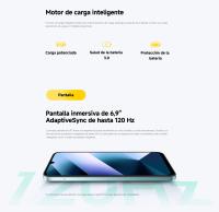 Teléfono Móvil POCO C85 Smartphone, 6GB+128GB | 8GB+256GB, Pantalla inmersiva Dot Drop 6,9" 120 Hz, Batería masiva 6000 mAh (typ) con carga reversible, Cámara principal 50MP+frontal 8MP, MediaTek Helio G81-Ultra, IP64, HyperOS 2, Google Gemini - details 8