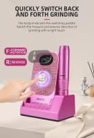 Máquina De Uñas Profesional 40000RPM Con Broca Eléctrica Para Manicura Herramientas De Pulido De Gel Portátil Con Ángulo De 180 Grados - details 2