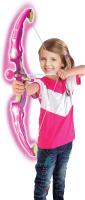 Juego De Tiro Para Niños Con Flechas LED Flash Pink Y Arco Con Almacenamiento En Quiver Cuerda De Caña De Pescar Para Niños Y Niñas - details 7