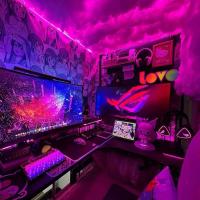 Tira De Luces LED 3D Nublado De 64FT Control Por App Bluetooth 256 Colores Música USB Iluminación De Ambiente Para Dormitorio Y Game Room - details 2