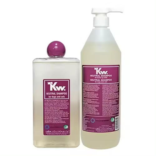 KW Champú Neutro KW | Champú para perros y gatos es ideal para limpiar cuidadosamente todo tipo de pelo - 1