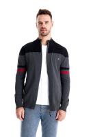 Otoño e Invierno nuevo cárdigan de punto de tamaño europeo suéter de hombre suéter con cremallera moda tendencia ropa de hombre - details 4