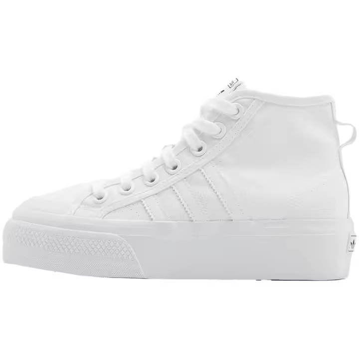 Zapatillas Adidas Nizza Platform Mid para mujer en color blanco - 1