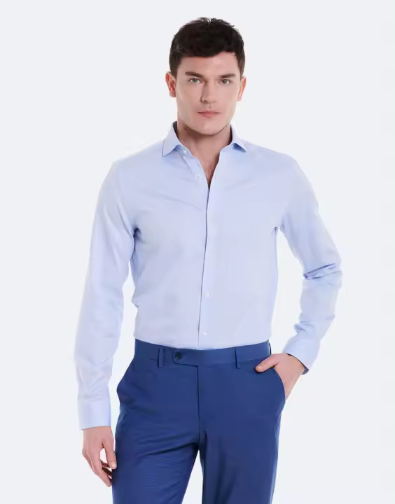 CAMISA ESTRUCTURA CUELLO ITALIANO - 1