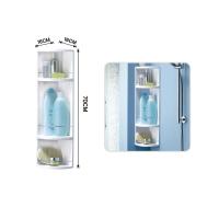 Estanteria Rinconera de Plástico ABS de baño Blanco Toyma - details 1