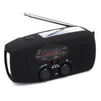 Linterna Portátil Multifuncional 2000mAh Recargable Con Radio FM AM WB NOAA Luz De Emergencia LED Torcha Resistente Al Choque Y Al Agua - details 4