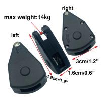 6Pcs Atado De Tira De Tenda Para Acampar Cuerda De Aterrizaje Rápido Gancho De Herradura Pulley De Hebilla Ratchet Para Tenda - details 4