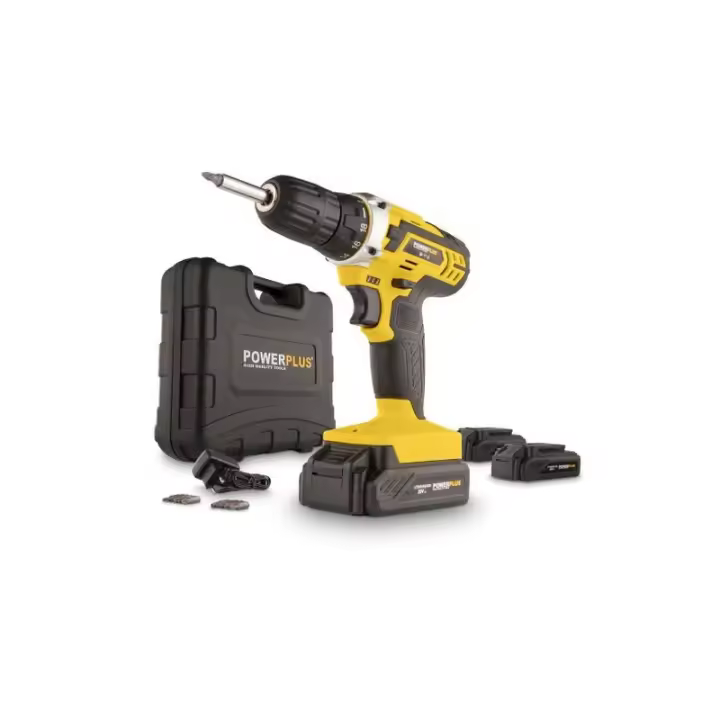 Powerplus POWX00501 TALADRO /ATORNILLADOR 3 baterías + cargador Envío 24/48hrs. - 1