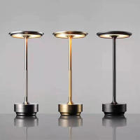 Lámpara De Mesa LED Retro Recargable Sensor Táctil Luz Nocturna Para Lectura Decorativa Para Restaurante Hotel Bar Y Dormitorio - details 16