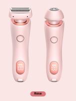 Epilador Eléctrico Para Mujeres 2 En 1 Recargable Doble Cabeza Impermeable Kit De Peluquería Corporal Para Eliminación De Vello Shaver Para Damas En El Bikini Y Axilas - details 16