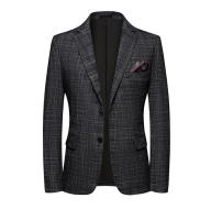 Chaleco De Negocios Casual Para Hombre Estilo Coreano Ajustado De Alta Calidad Moda Todas Las Estaciones Cierre Único Tamaño Regular - details 11