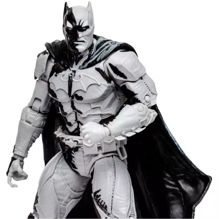 Figura y comic mcfarlane toys dc comics black adam batman line art variant` - 1