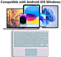 Teclado Hebreo Para iPad 10.2 7ta 8va 9va 10.5 Air 3 4 5 pro 11 Samsung Tab S9 FE S9 S8 S7 A9+ A8 A7 Lenovo P11 pro Xiaomi Pad 6 Compatible Con Tablets Y Laptops - details 2