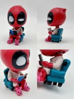Figuras De Acción Deadpool Y Wolverine Q Edition Colección Dogpool Con Bobblehead Juguete Para Niños Decoración De Ornamento - details 6