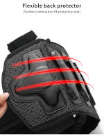 Chaqueta De Protección Para Motocicleta WOSAWE Para Niños Ajustable Esquí Snowboard Patinaje Skateboarding MTB Con Armadura De Protección Corporal - details 4
