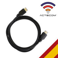 Actecom Cable HDMI V1.4 Full HD 4K Audio Video Conectores Dorados Negro 1.5m/5m - details 0