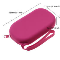 Monedero De Silicona Pequeño Bolsa De Almacenamiento Oval Para Monedas Tarjetas Auriculares Llaveros Portátil Para Bolso De Mano - details 3