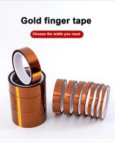 Cinta Adhesiva De Poliimida Kapton Oro Resistente a Altas Temperaturas 33M Para Soldadura Y Mascarado Con Ancho De 10-50MM Sin Residuo - details 0