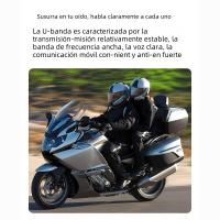 Intercomunicador De Casco X1 plus Motor Bluetooth 5.0 Headset Inalámbrico Para Motocicleta Con Altavoz Interfono Manos Libres 1000m - details 4