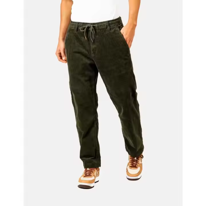 Pantalon REELL REFLEX LOOSE CHINO DARK GREEN - 1